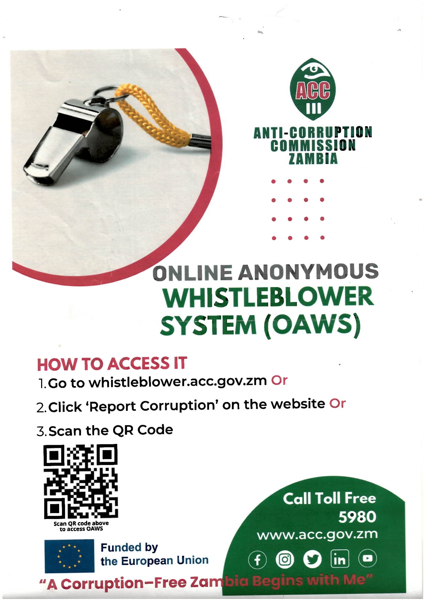 ACC whistle blower